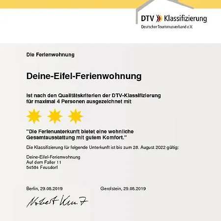 Deine-eifel-ferienwohnung Appartement *